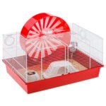 Клітка для хом'яків з великим колесом і зоною для ігор Ferplast CONEY ISLAND 50 x 35 x h 25 cm