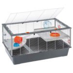Клітка для хом'яка мишей щурів з аксесуарами Ferplast CRICETI 100 Чорна
