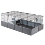 Клітка для кроликів та морських свинок модульна Ferplast MULTIPLA MAXI 142.5х72х50 см Сірий
