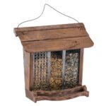 Вулична годівниця для диких птахів укриття для птахів JOK11 23,5 x 13 x h 23 cm