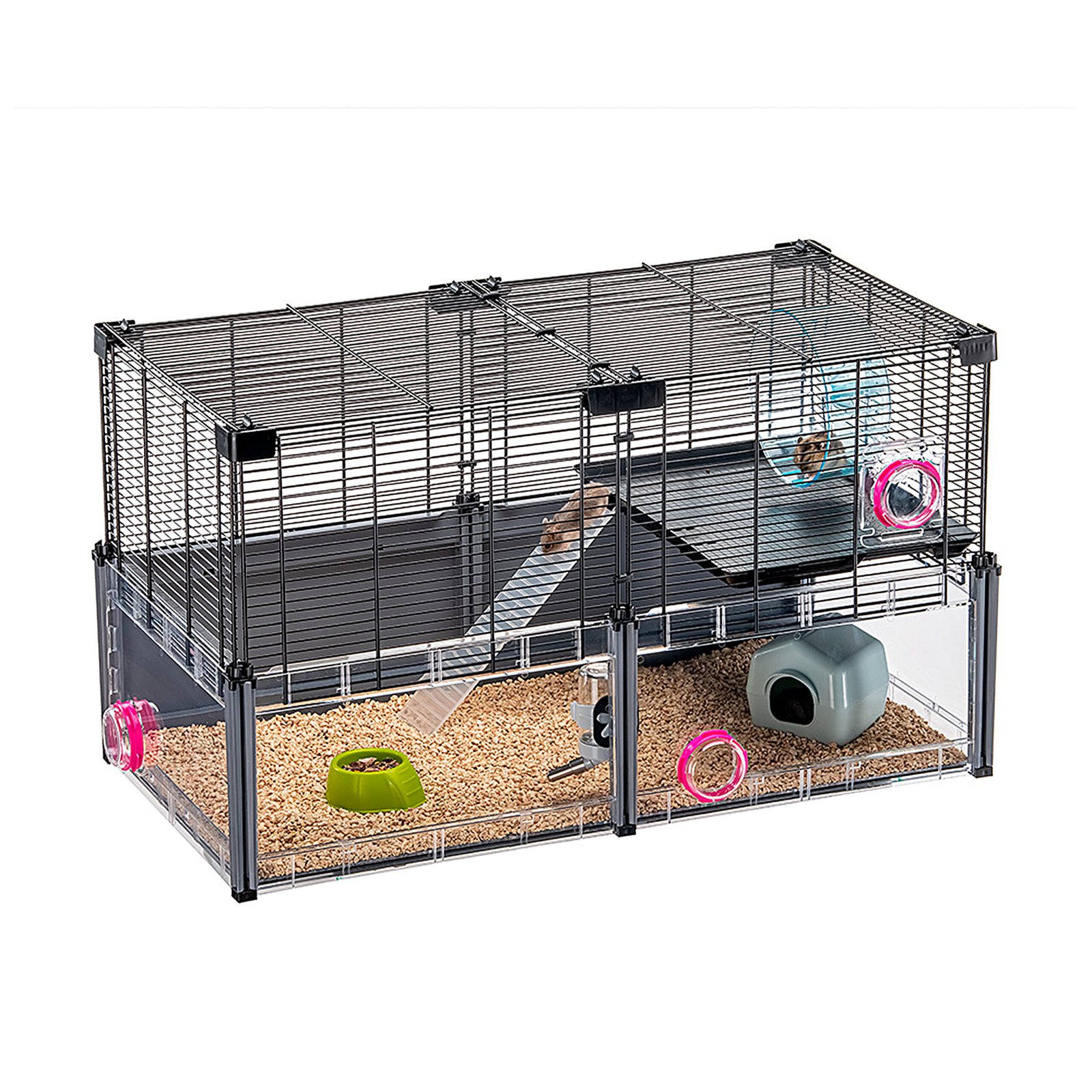 1-0180017814 Клітка для хом'яків і мишей Multipla Hamster72,5 x 37,5 x h 42 cm - Зображення 1