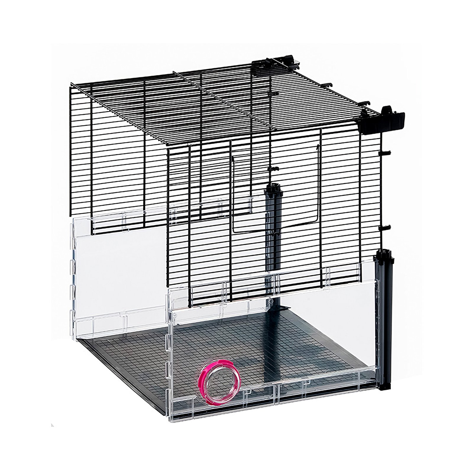 1-0180017817 Розширювач клітки для хом'яків та мишей Multipla Hamster Base Extension Ferplast 37.5*37.5*h41 - Зображення 1