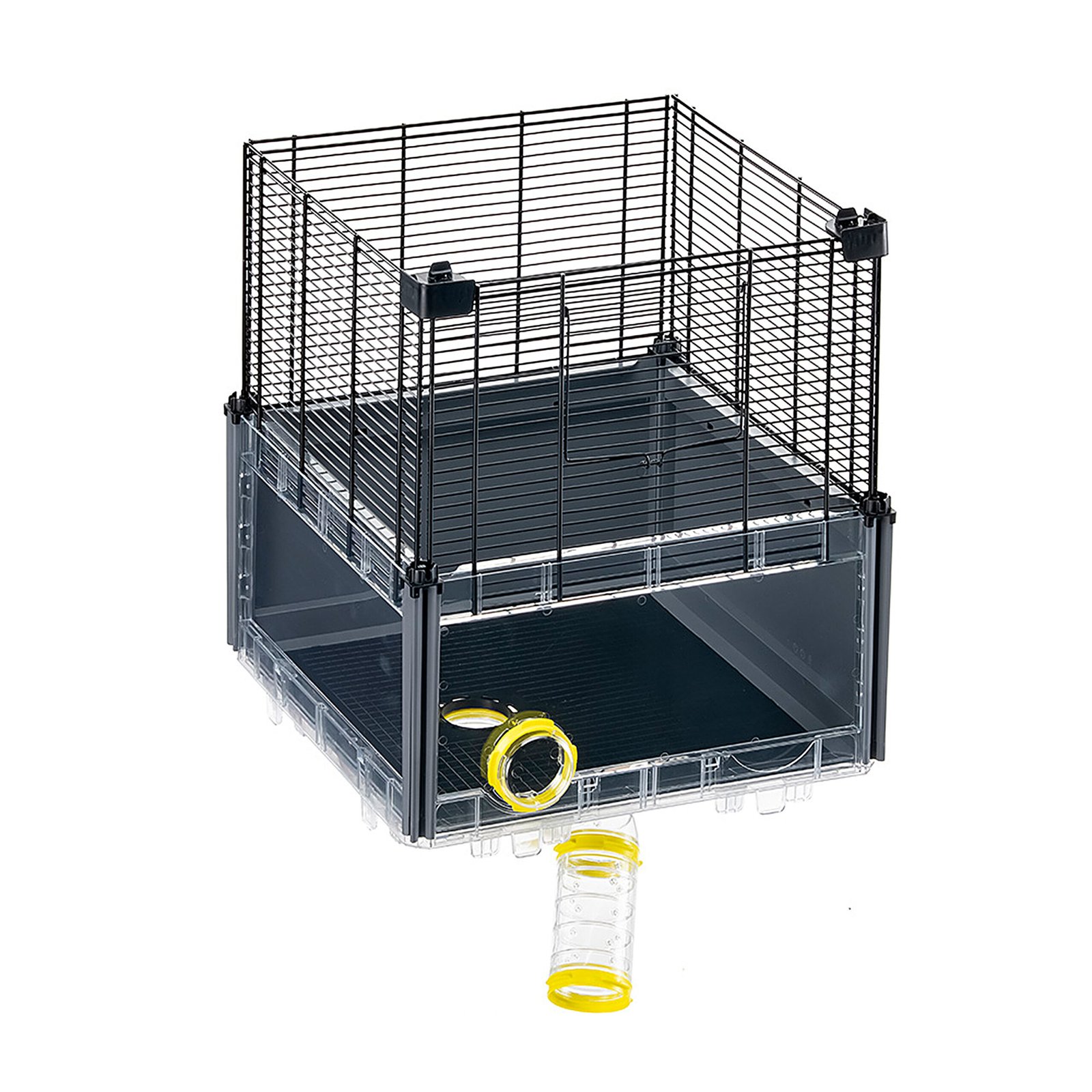 1-0180017818 Подовжувач для кліток для дрібних тварин Ferplast Multipla Hamster Roof Extension 37.5*37.5*h41 - Зображення 1