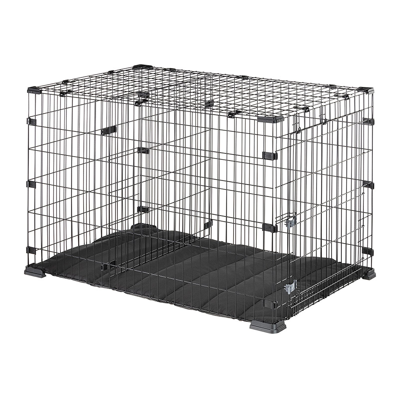 1-0180018340 Будка для великих собак до 40 кг. Ferplast Doggy Hub 120 розмір 76.5 х 117.5 х висота 76.5 см - Зображення 1